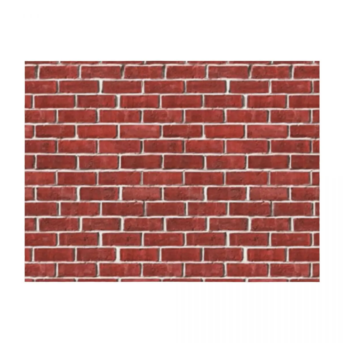 

Brick wall Pattern Red Brick Throw Blanket Hairy Luxury Multi-Purpose Picnic Blankets