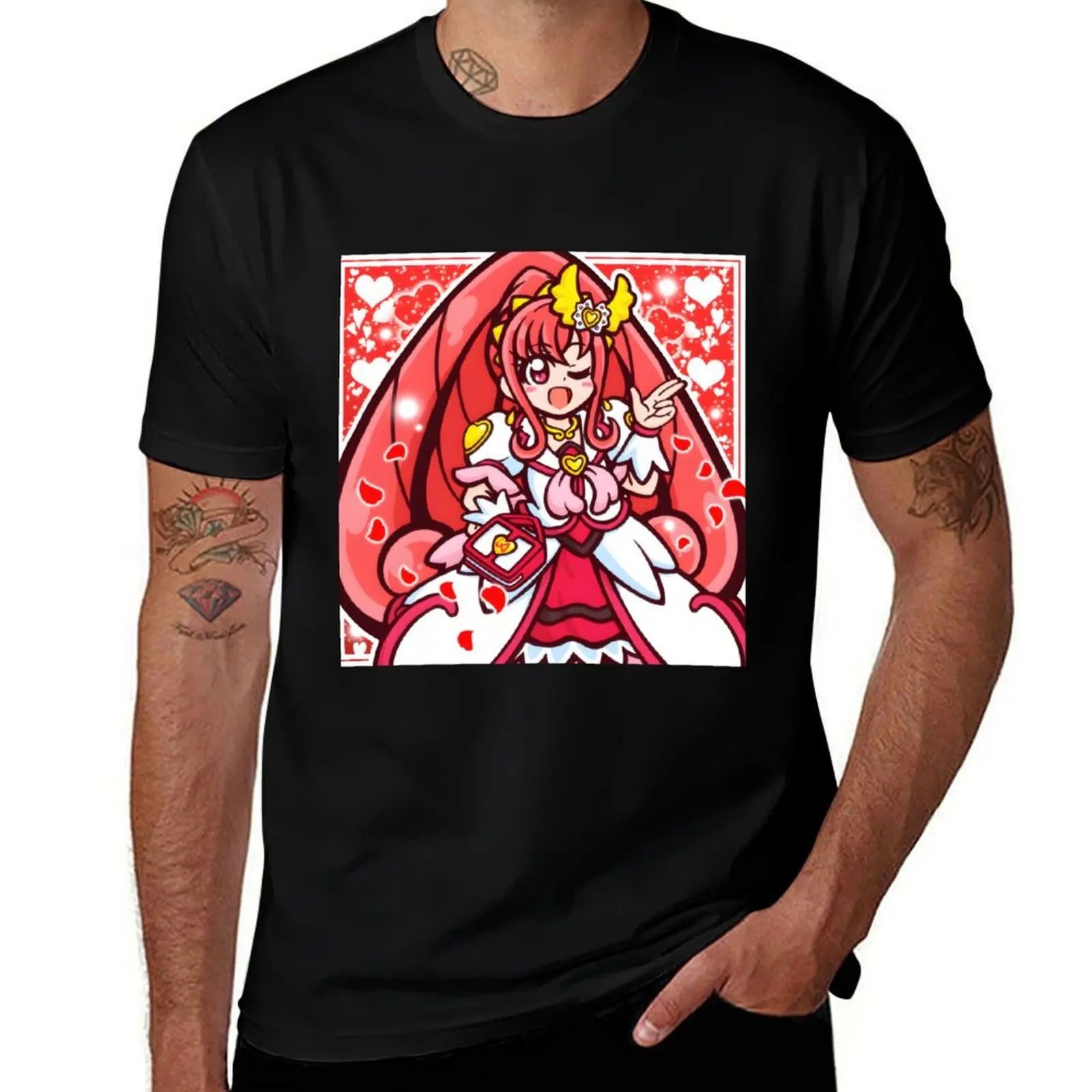 

DokiDoki PreCure - All in One T-Shirt t shirts designer man t shirt graphic t shirts for man cotton soft T-shirt