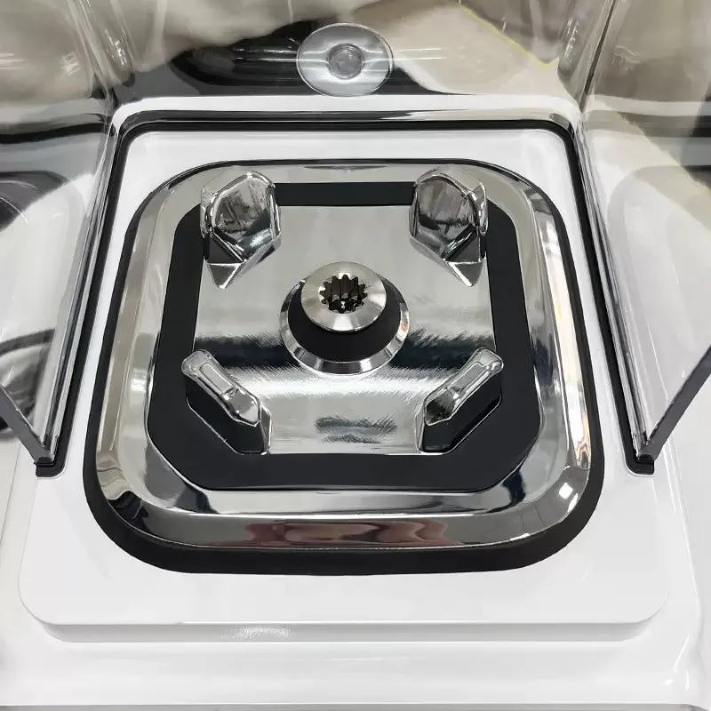 Cuchilla y Tapa para Vaso de Licuadora de 1.8L, Repuesto de Accesorios para Licuadoras Aonuosi/L K S/Weilibao de 1.8 Litros