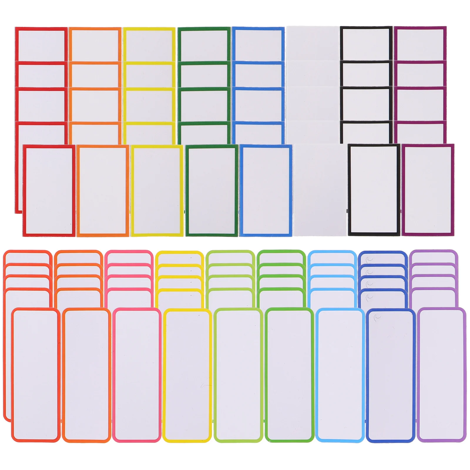 

67Pcs Magnetic Dry Erase Labels Magnetic Memo Tags Writable Removable Tags for Warehouse Fridge Whiteboard Message Board
