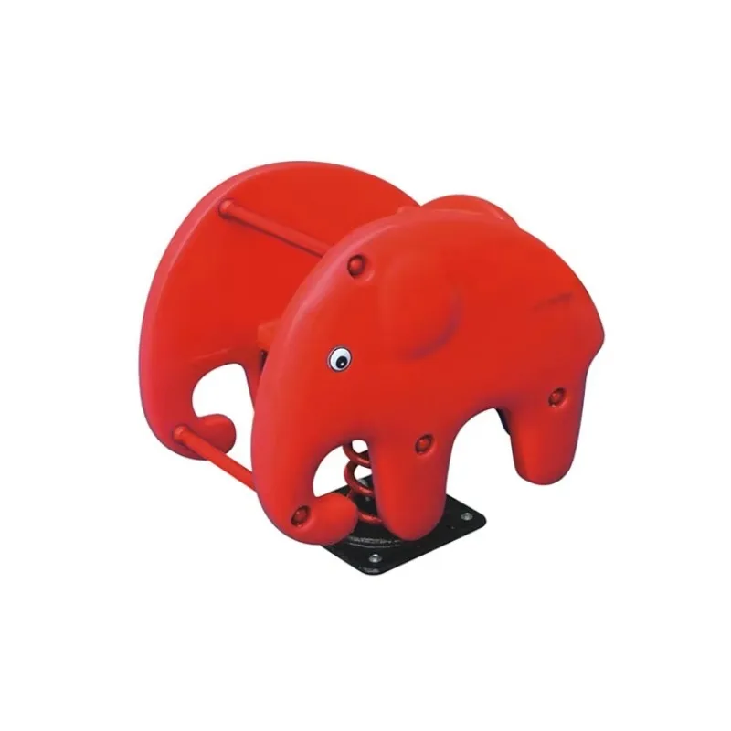 Animal Design Outdoor Kids Toy Playground Equipment Spring Riders Rocking Horse