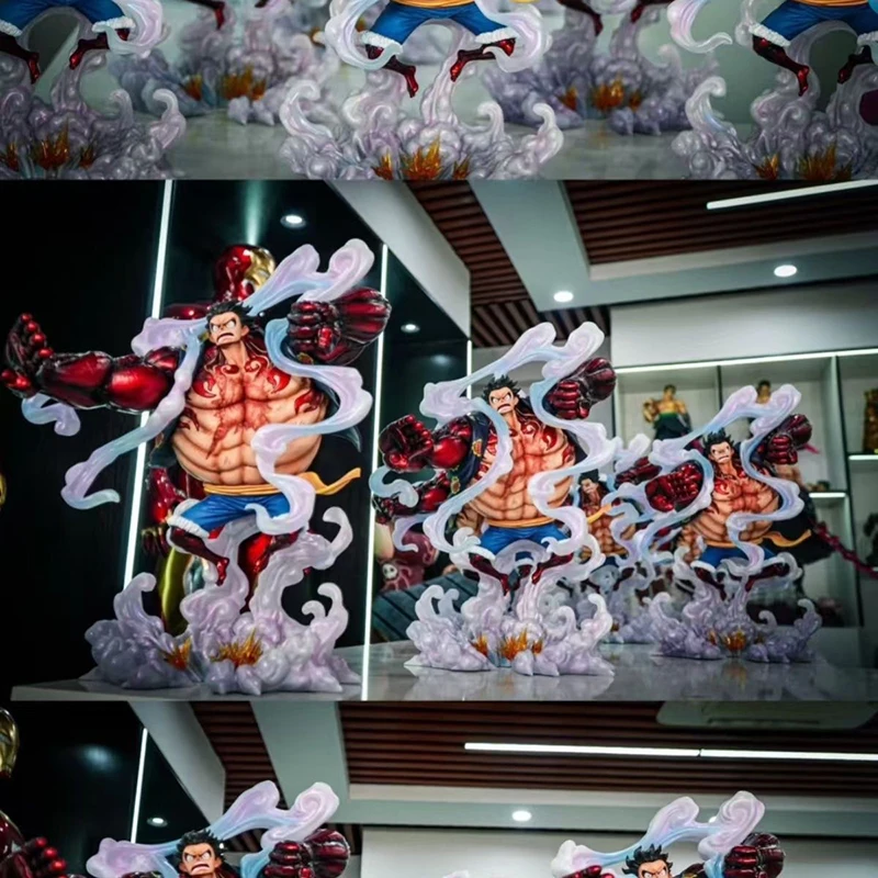 

JT Toy 40cm ONE PIECE Luffy Anime Figure Gear fourth Monkey D. Luffy Figurine PVC Statue Collection Model Room Decor Gift Toys