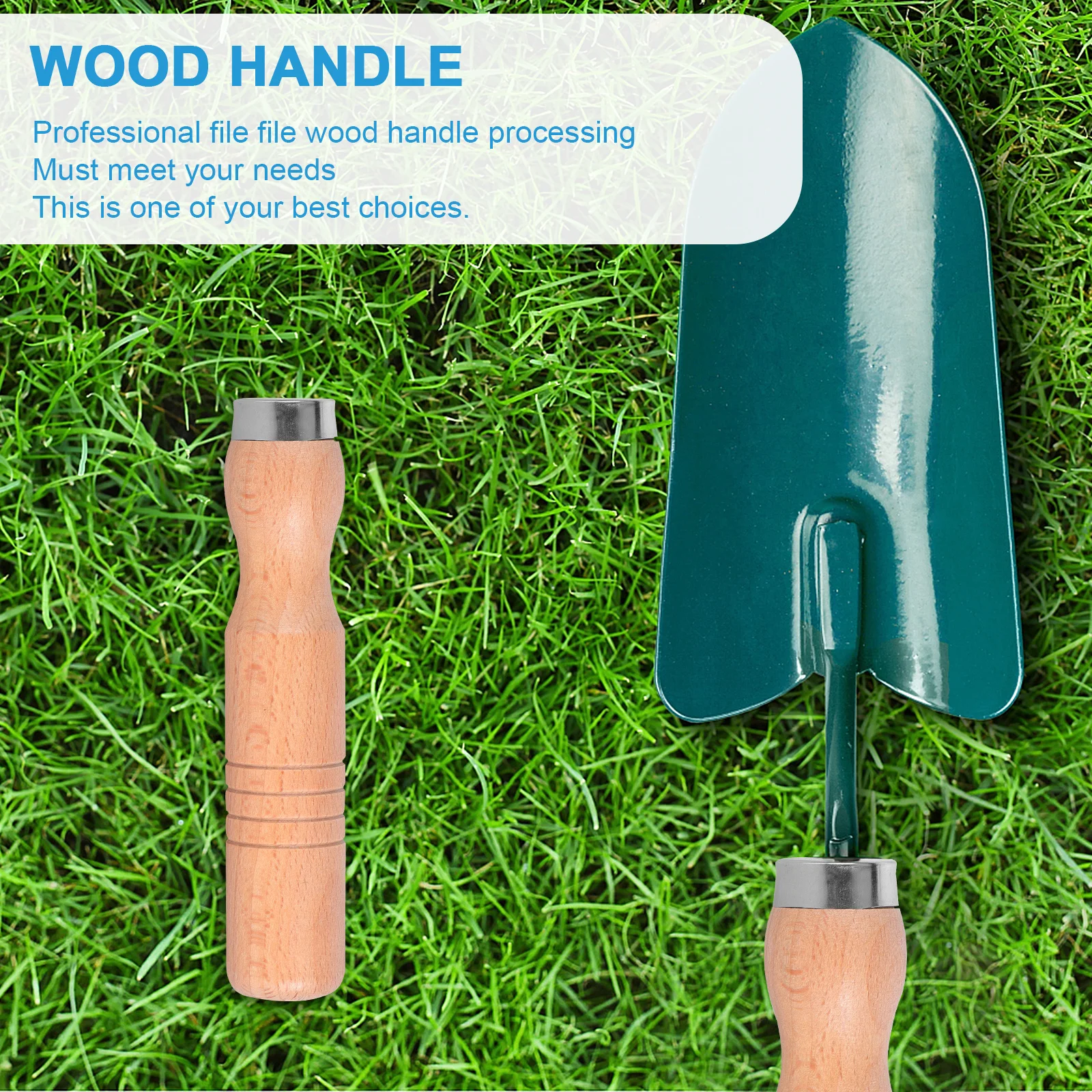 

4Pcs Wood File Handles Smooth Polished Comfortable Grip Durable Impact Resistant Cutting Tool Handle for Woodworking Screwdriver