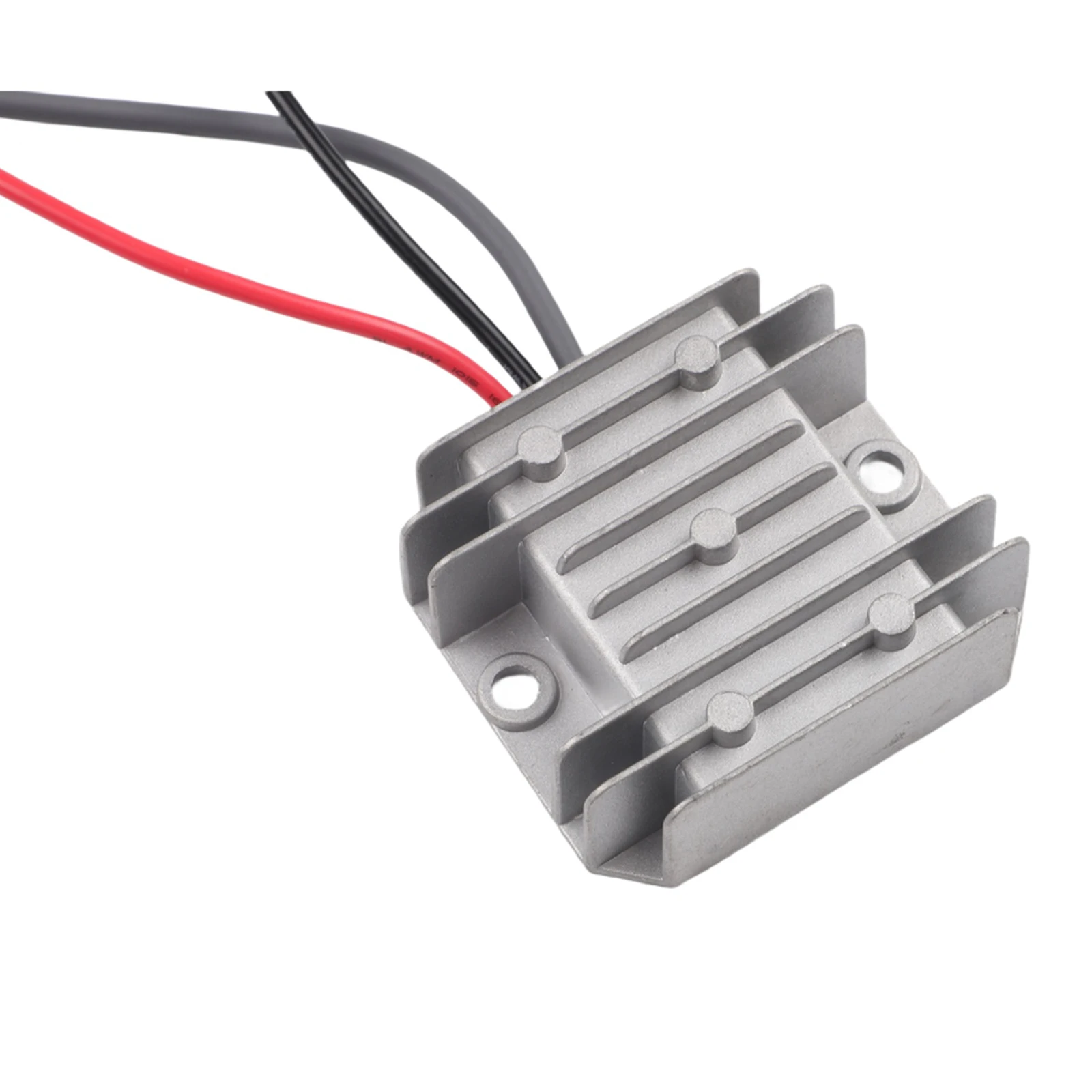Efficient Voltage Step Up Device Power Cable Fused Power Cable Silver Black 30V Power Adapter Portable Power Solution