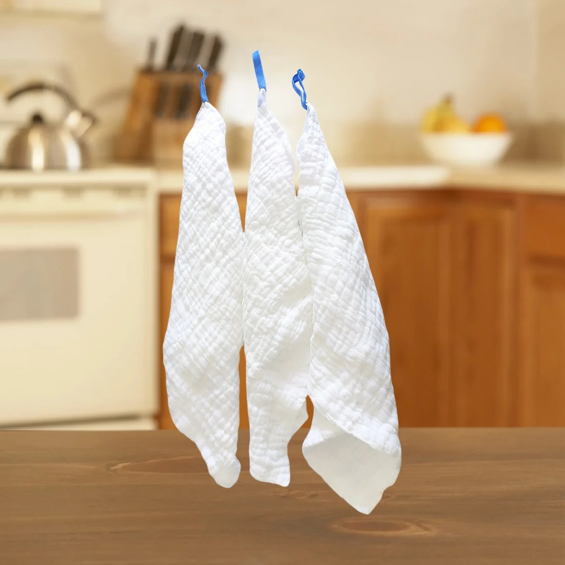 Soft 8 layers pure cotton gauze Wipe Children's kids square bath towel Face Cloths cleansing tool Kitchen Washcloth 45*45cm