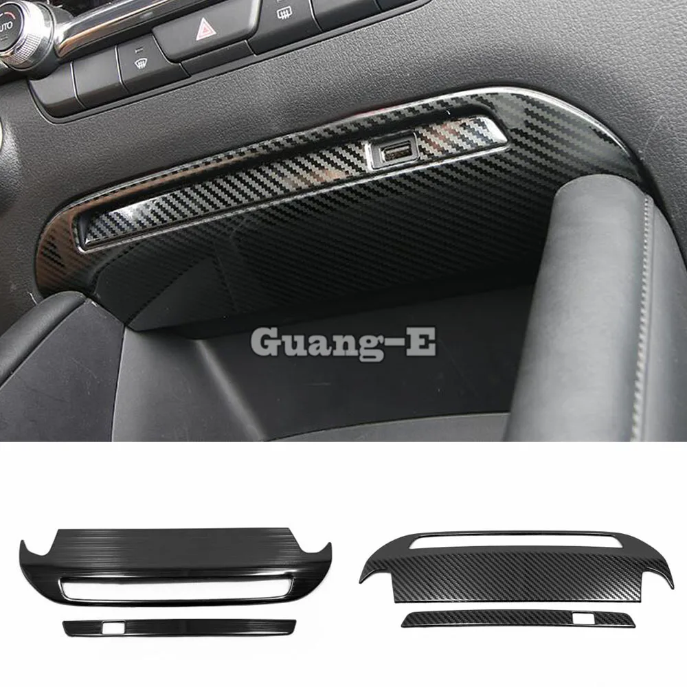 Car Body Cover Socket Switch USB Smoke Button Lamp Stick Trim Frame Styling For Mazda 3 Mazda3 Axela M3 2019 2020 2021 2022