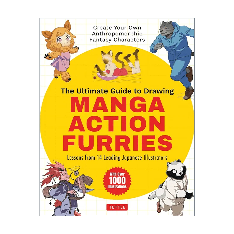 Furry Drawing Tutorial Book English The Ultimate Guide To Drawing Manga Action Furries Create Anthropomorphic Fantasy Characters