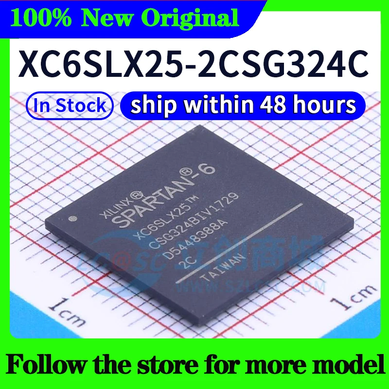 

XC6SLX25-2CSG324C In stock 48 hours ship