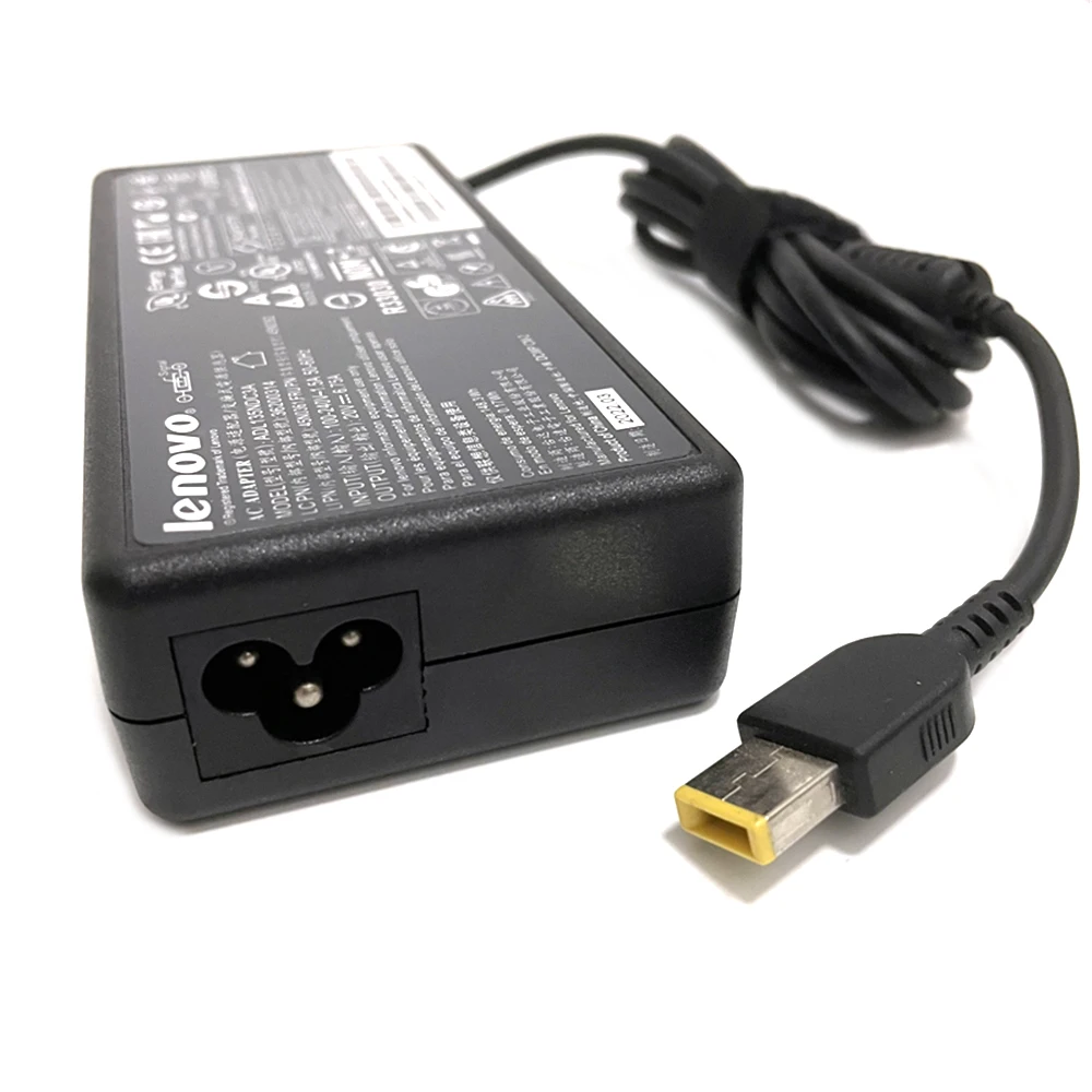 Imagem -05 - Adaptador ac Usb Lenovo20 v 6.75a 135w para Lenovo T440p T460p Ideapad Y5070 Y70-70 Carregador de Laptop Original