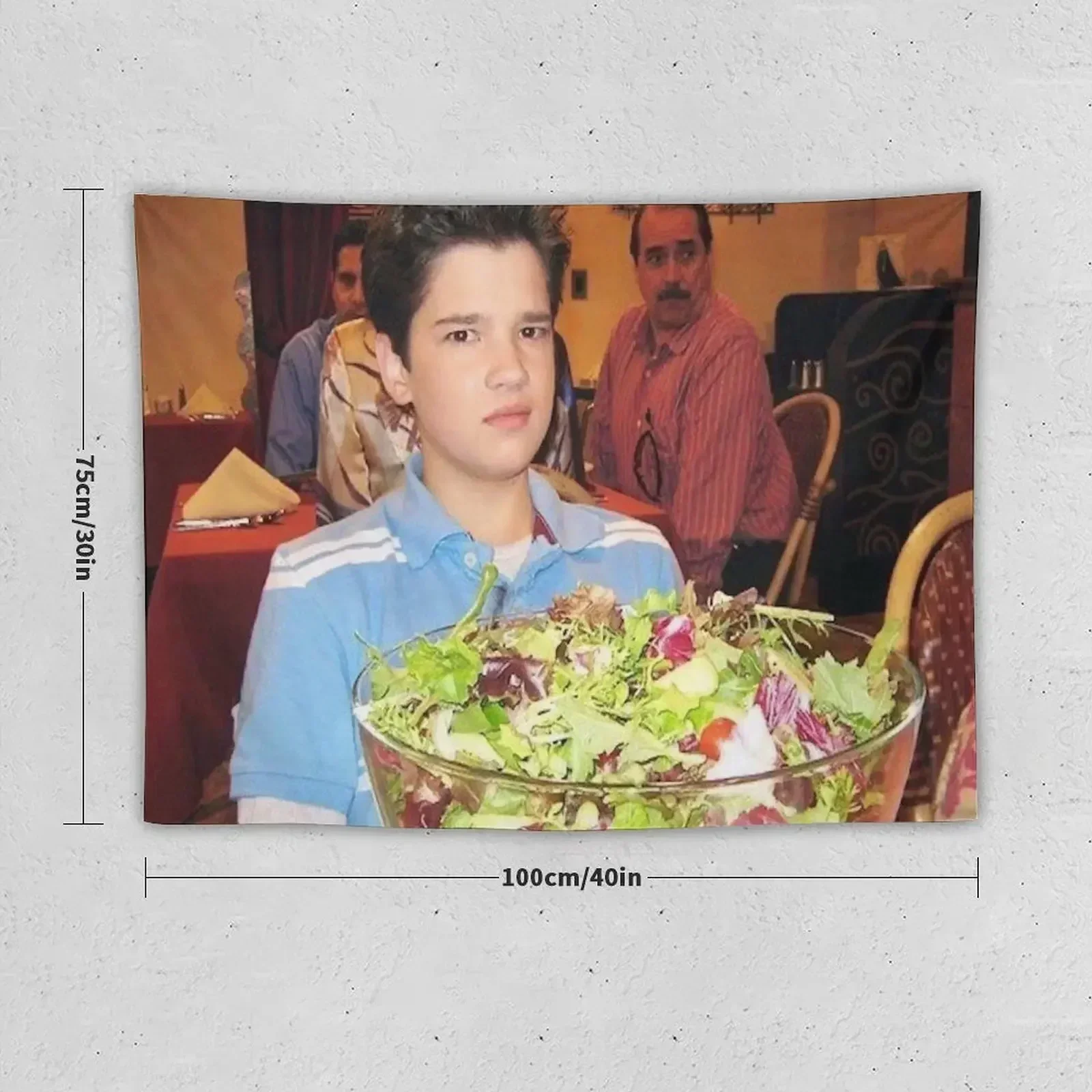 freddie benson with a salad Tapestry Room Decor Wall Hangings Decoration Decoration Home Tapestry