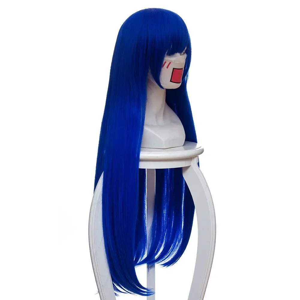 Land of the Lustrous Lapis Lazuli Cosplay Hair Blue Long Straight Headwear