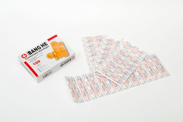 Imagem -05 - Impermeável Primeiros Socorros Adesivo Bandagem Adesivos para Crianças Woundplast Respirável Médicos Adesivos para Crianças 100 Pcs por Caixa