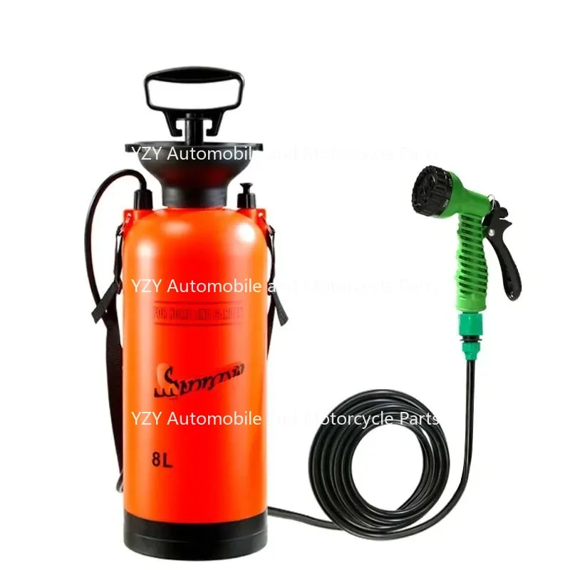 5/8L   Car Washing Small Sprayer Portable Outdoor Camping Shower Multi-Function Bath  Watering Flowers For Travel
