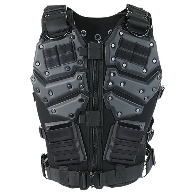 Adjustable Combat Molle Vest Outdoor Tactical Vest Waterproof Wear Resistant Multifunctional Protective Vest