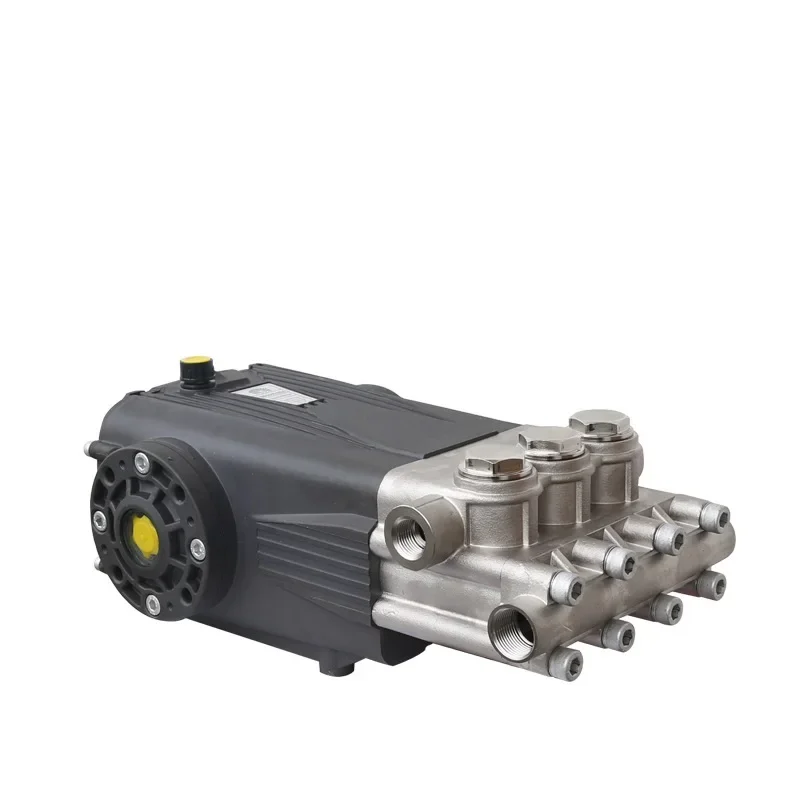 High Pressure Washer Pump HDP-N Hot Water 105℃ Triplex Plunger Pump 20-37LPM 150Bar 2200PSI Piston Pump Nickel-plated Cast Iron
