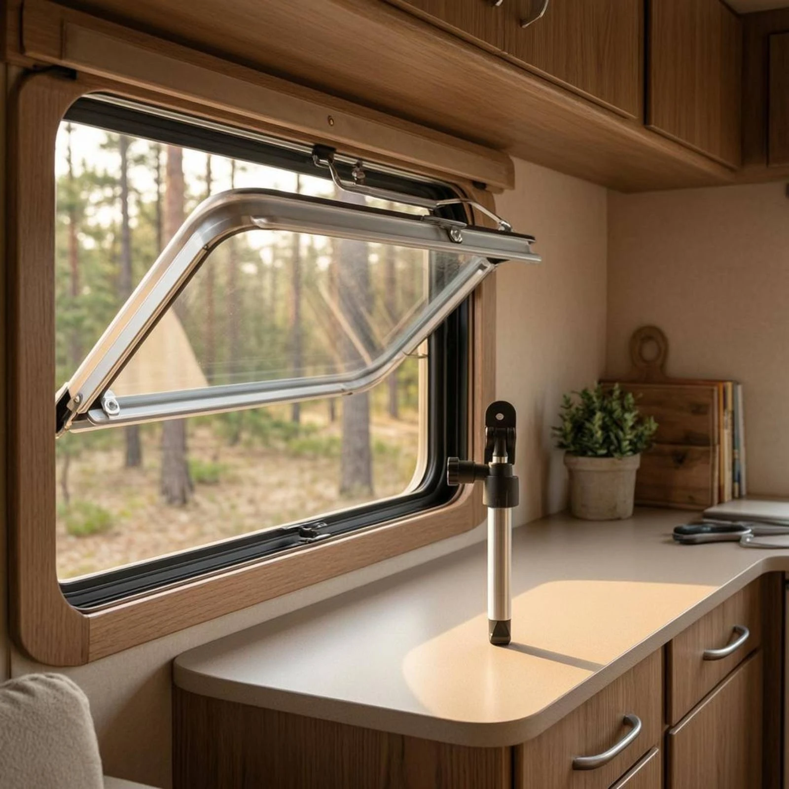 

RV Window Support Rod Non-Hydraulic Recreational Vehicle Extendable Window Strut Vehicle Hardware Adjustable Length Sturdy And