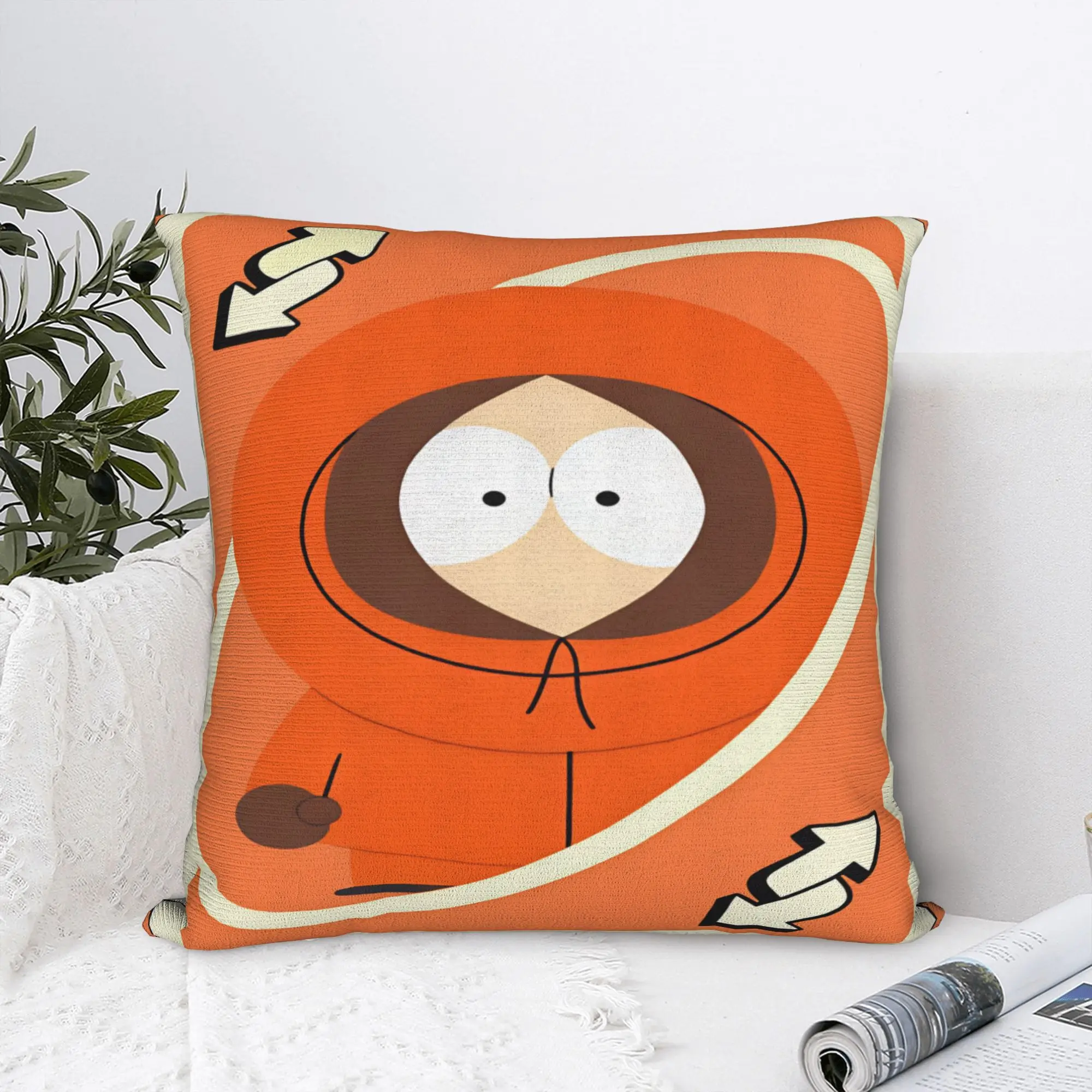 Pillow Cover S-south Anime P-park   Morden Pillow Case For Sofa Bedroom Home Decor Pillowcases
