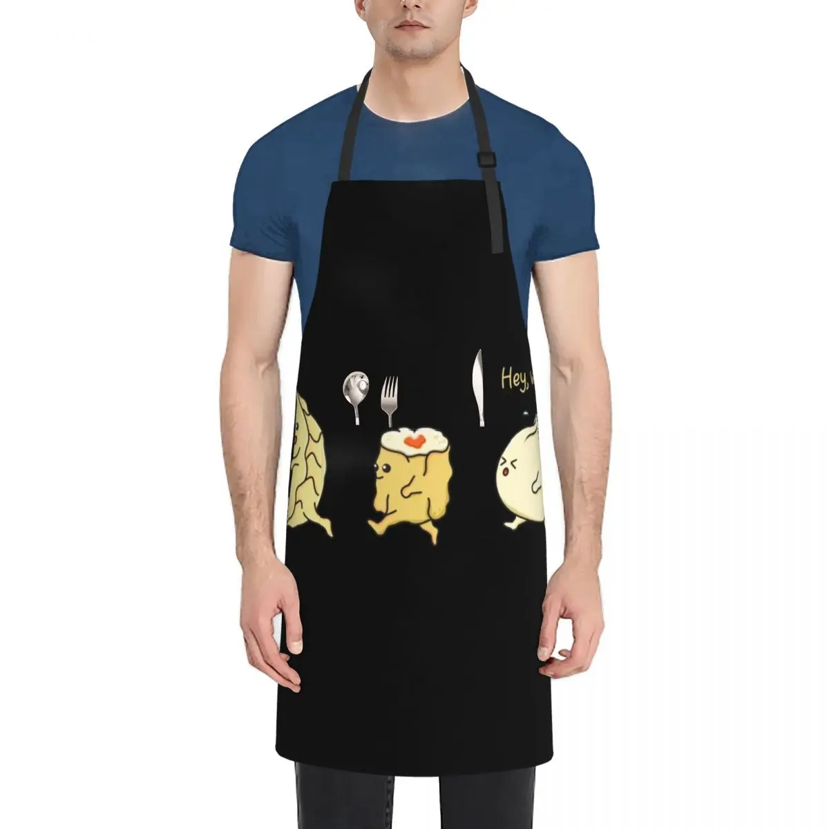 

Running Dumpling Apron Men kitchen restaurant accessories beauty master Kitchen Special Accessories Apron