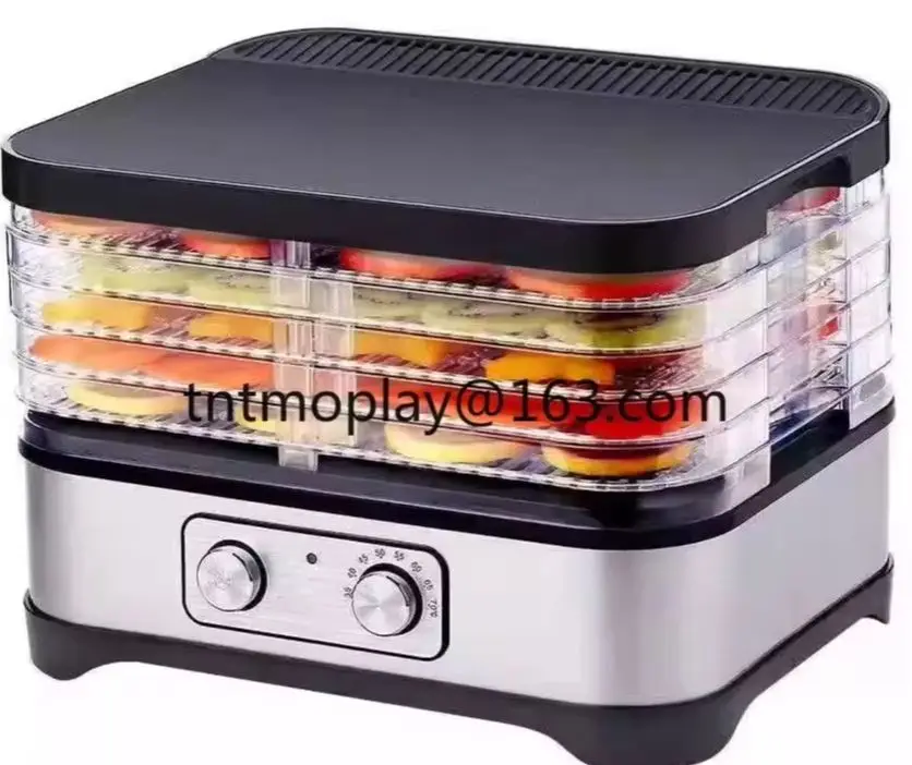 

Five layer lifting vegetable air dryer and fruit baking machine