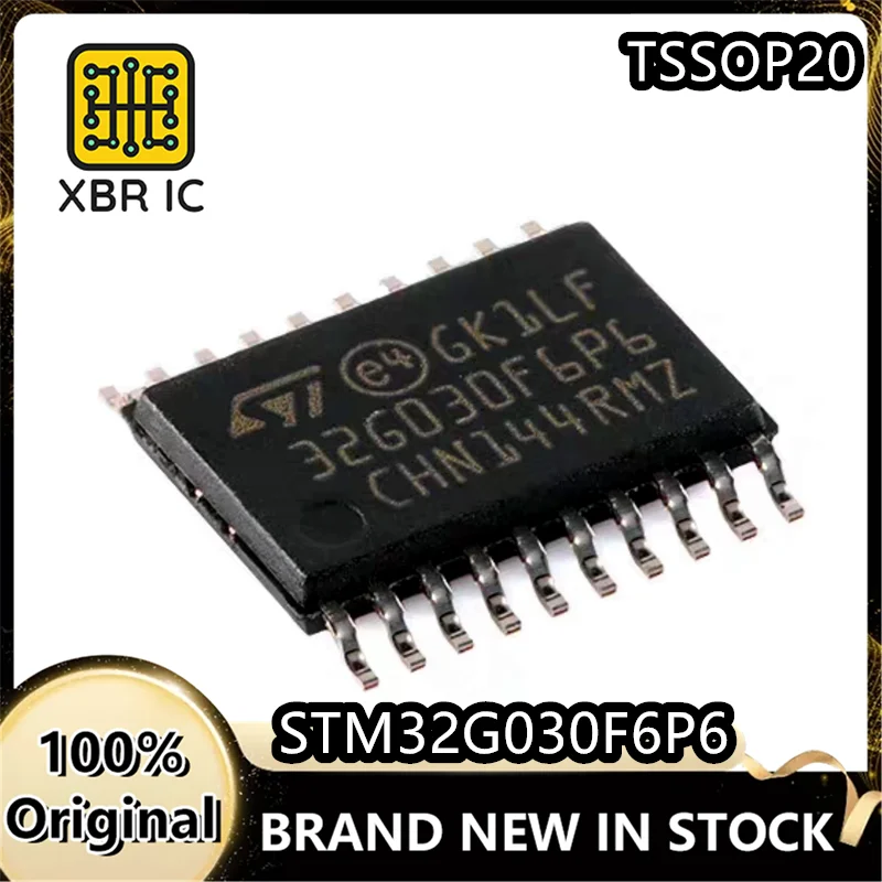 (15/40 Pieces) STM32G030F6P6 32G030F6P6 SOP20 Microcontroller ST STMicroelectronics New Original Authentic Spot Fast Delivery