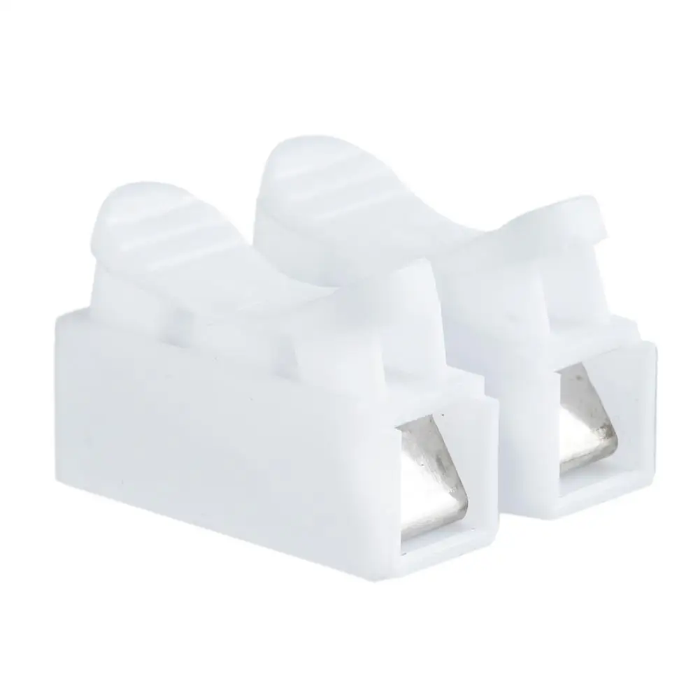 No Solding Quick 1P 2P Cable Wire Connector No Screw Terminal Block Spring Clamp Terminal Block LED Strip Light Replace Clamp