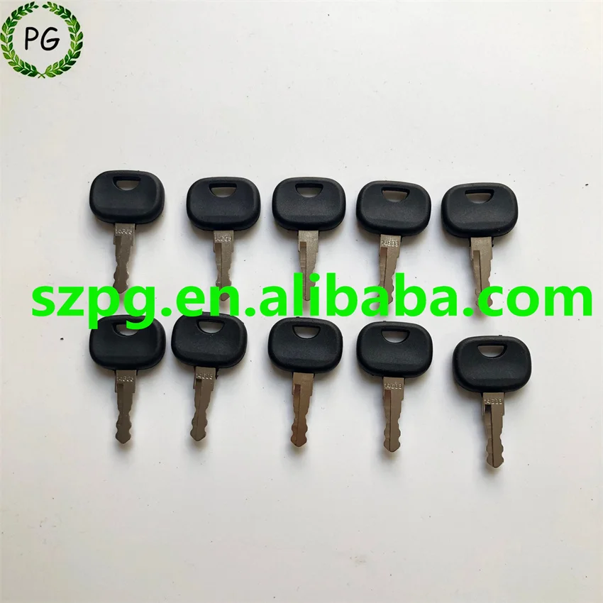 10PCS 14603 Key for JCB Bomag Dynapac Terex Vibromax New Holland NH For Ford Moxy Hamm