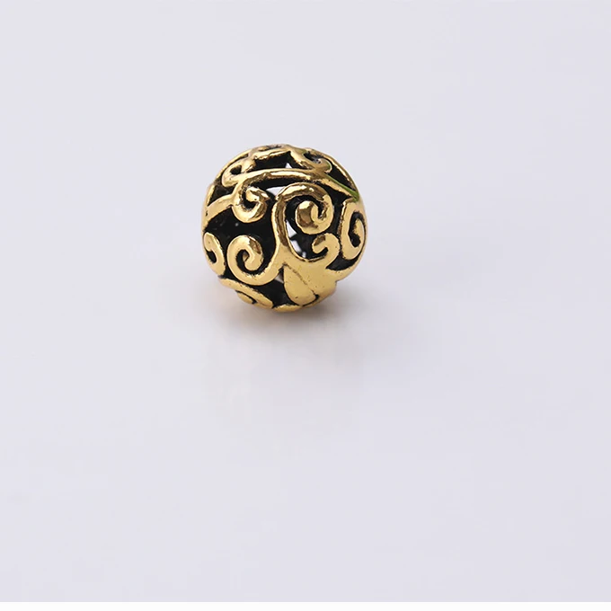 10pcs/Lot Size: 3X10mm Stereoscopic Round Hollow out Metal Buttons Fashion Button Women's Shirt Coat Cardigan Sewing (KK-3306)