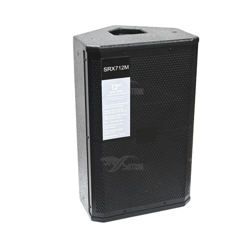 Hot Selling 12 Inch Stage Monitor SRX712M 500 Watts 2-way Bass-reflex Full Range Speaker