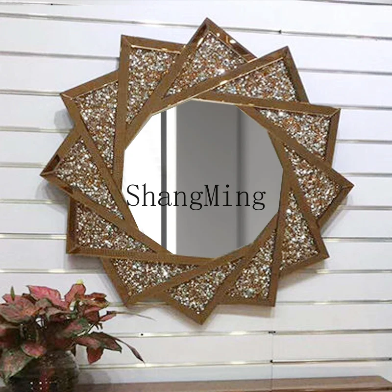 

SM premium bathroom vanity mirror modern background wall porch decoration wall decoration wall mirror