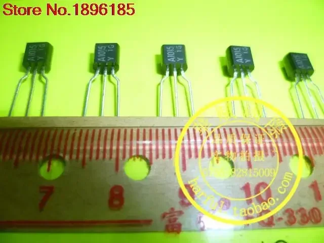 50Pcs 2SA1015Y 1015 A1015 TO-92 Original PNP EPITAXIAL TYPE AUDIO FREQUENCY GENERAL PURPOSE AMPLIFIER DRIVER STAGE AMPLIFIER IC