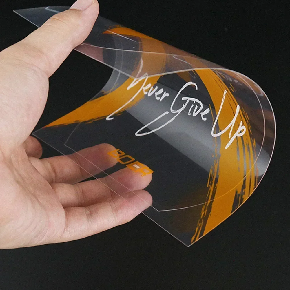 2 Pieces Table Tennis Film PVC Transplant Self-Sticky Table Tennis Rubber Protective Adhesive Film Protection Table Tennis Parts - Image 5