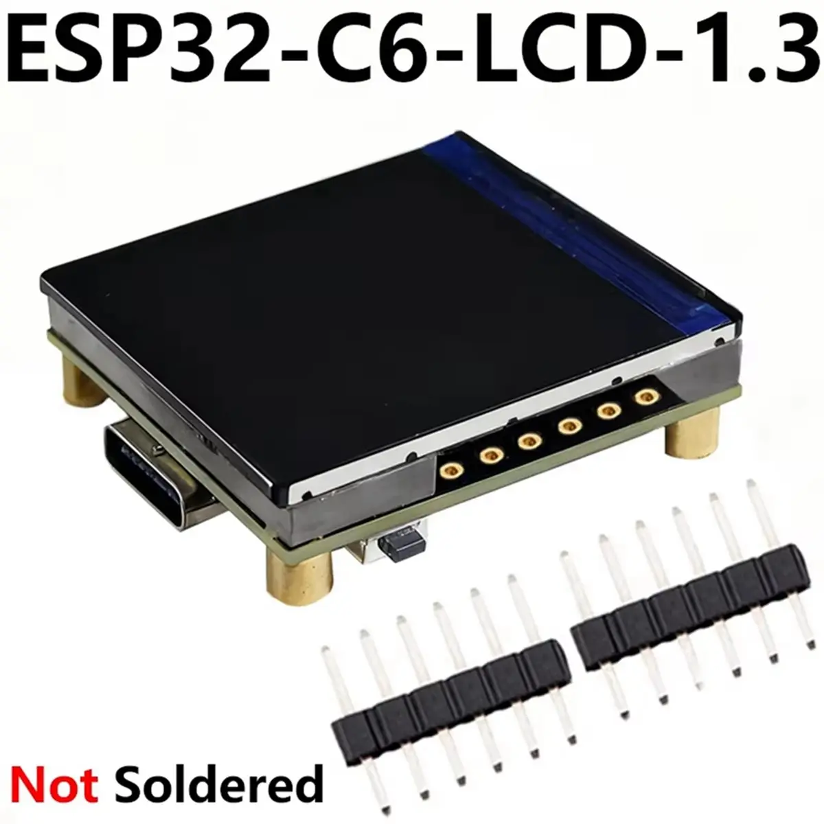 SWXF -C6 LCD Development Board 1.3 Inch ST7789 240x240 Mini TV Screen for DIY Smart Display Projects