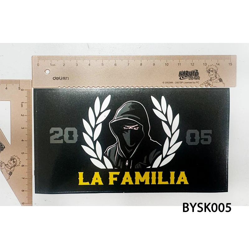9*9cm La Familia LF2005 Beitar Decoration Stikers for Bag Cup Wall Fridge image 6