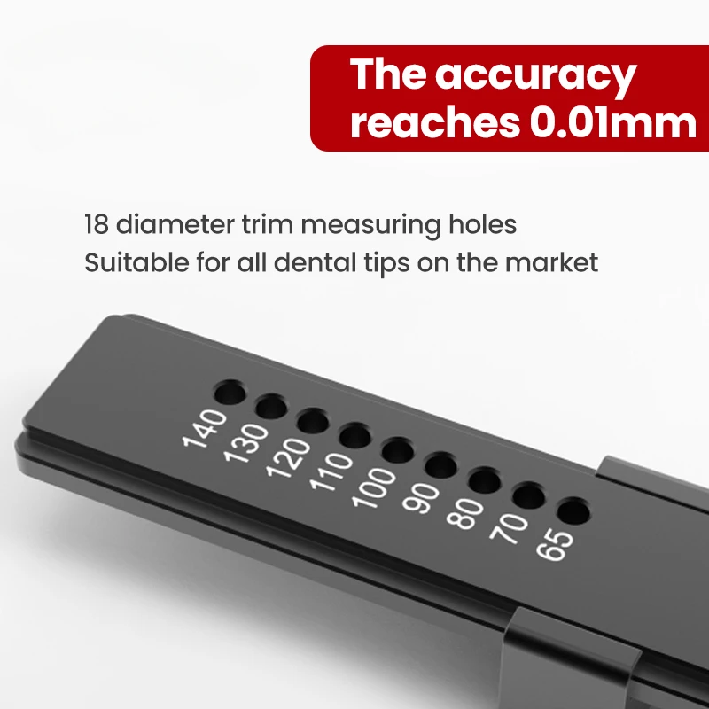 

R1 Plus Global Dental Experts Designed Composite Tip Cutter 18 Size Holes Laser Marking Rust Free Blades accuracy reaches 0.01mm