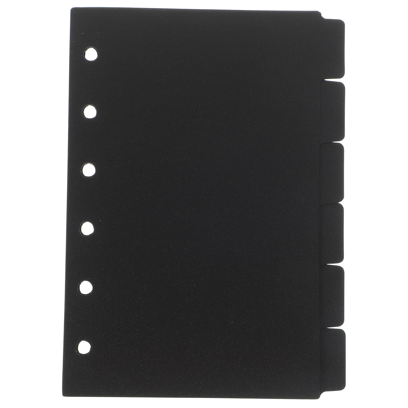 

6 Sheets Ring Binders Dividers for Rings Partition Plate Plastic Parts Pp Folder Tabs