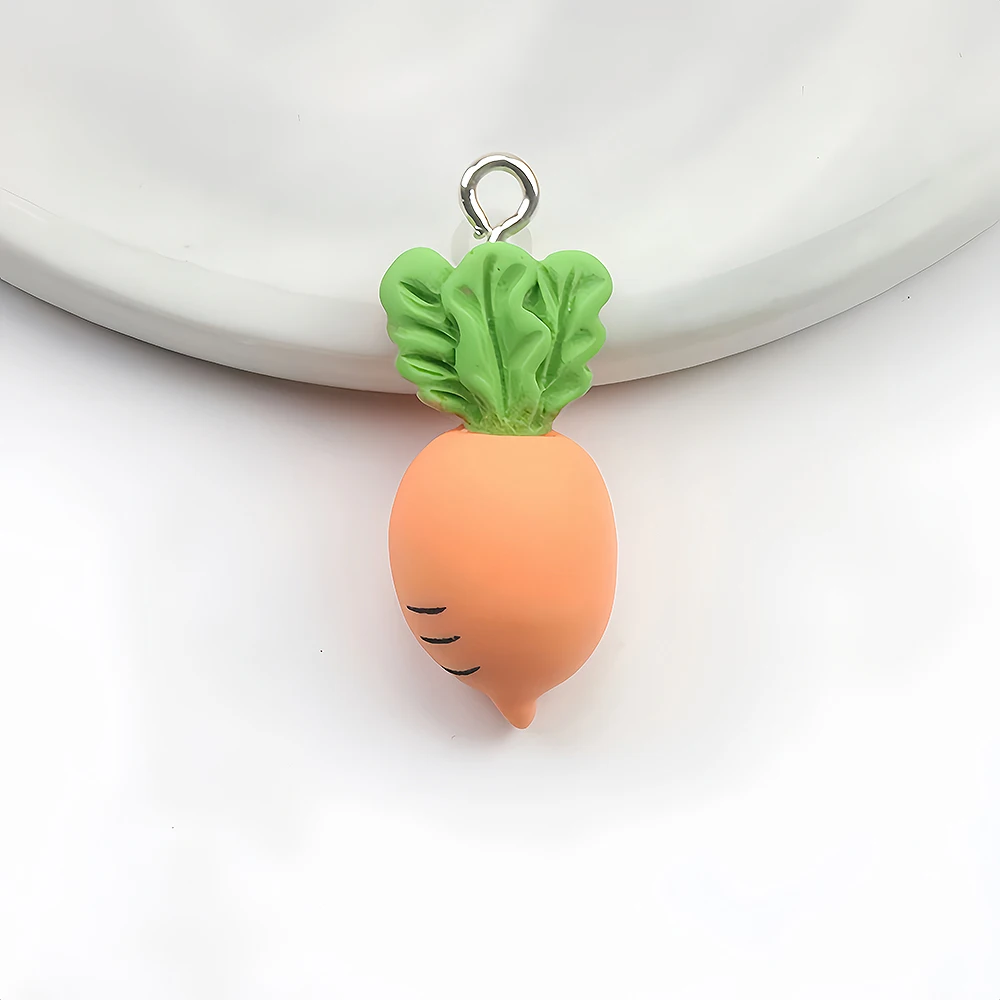10 Stück Blumen-Harz-Charms, Avocado-Kaktus-Pilz für DIY-Ohrringe, Armbänder, Halsketten, Schlüsselanhänger, Anhänger, Schmuckherstellung – Detail 12
