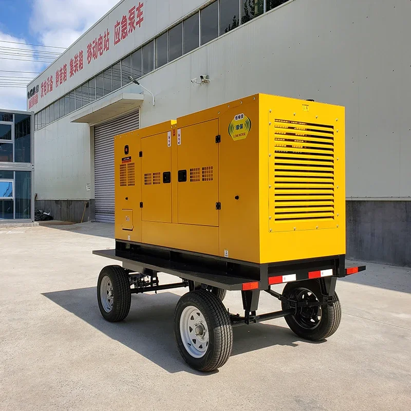 Tipo de rescate de emergencia 150Kw187.5Kva Cummins Nuevos diseños Generador móvil de alta velocidad ampliamente utilizado