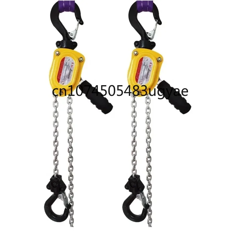 Bag Carried 1/2 Ton Mini Lever Hoist with 10ft of Chain