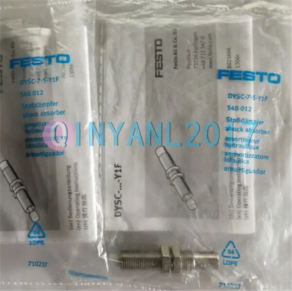 1PCS FESTO DYSC-7-5-Y1F 548012 Buffer