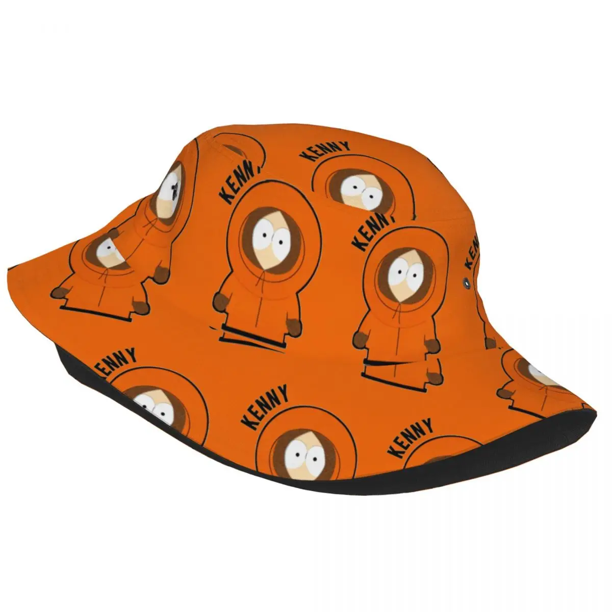 Unisex Kenny McCormick Bob Hat Outfits Summer Beach Vacation Getaway Headwear Southpark Bucket Hats Fishing Caps for Camping