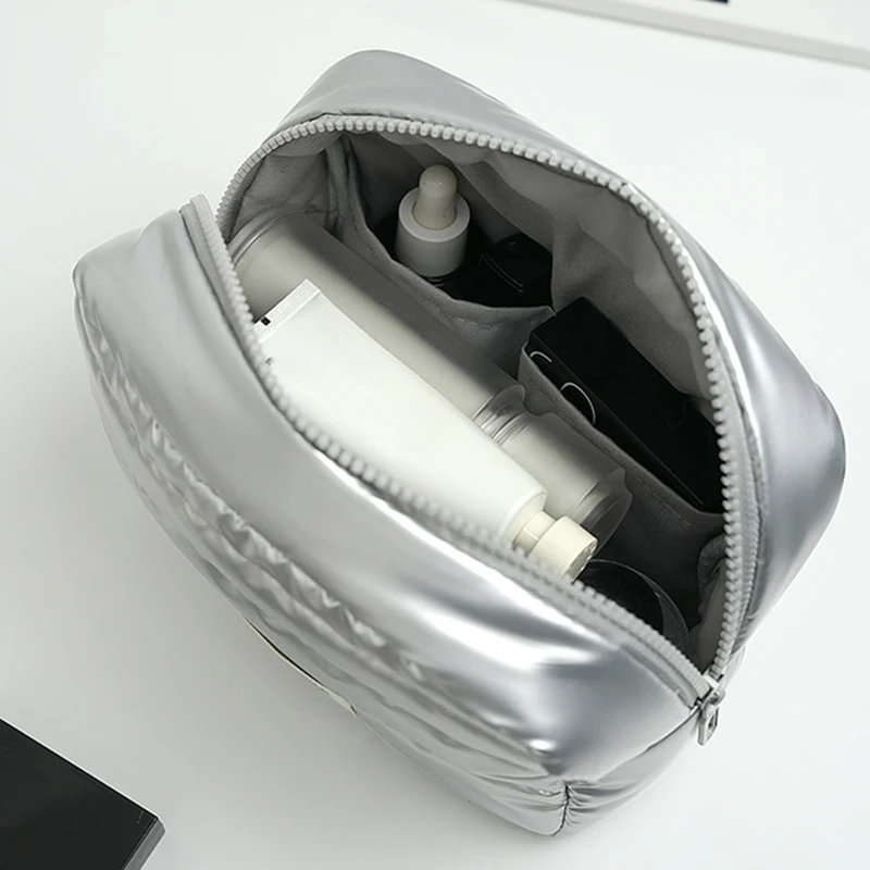 

Storage Bag Large Capacity Polyester Waterproof Portable Multifunctional Makeup Bag Travel Storage Toiletries Storage Bag
