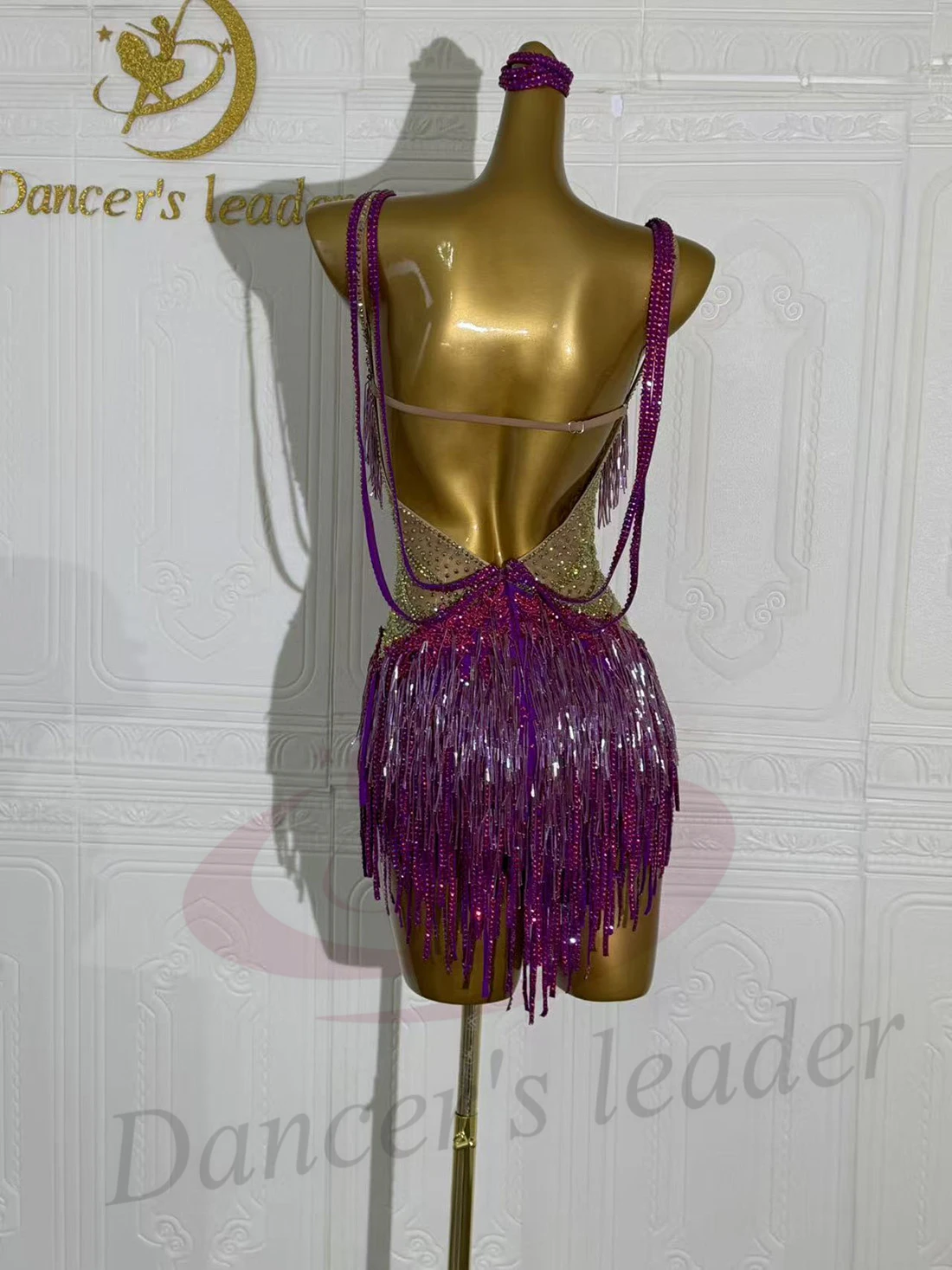 neon tassel dress Pink Glitter Tassel Dress Pink Sequin Tassel Dress Pink Neon Tassel Dress Bailar De