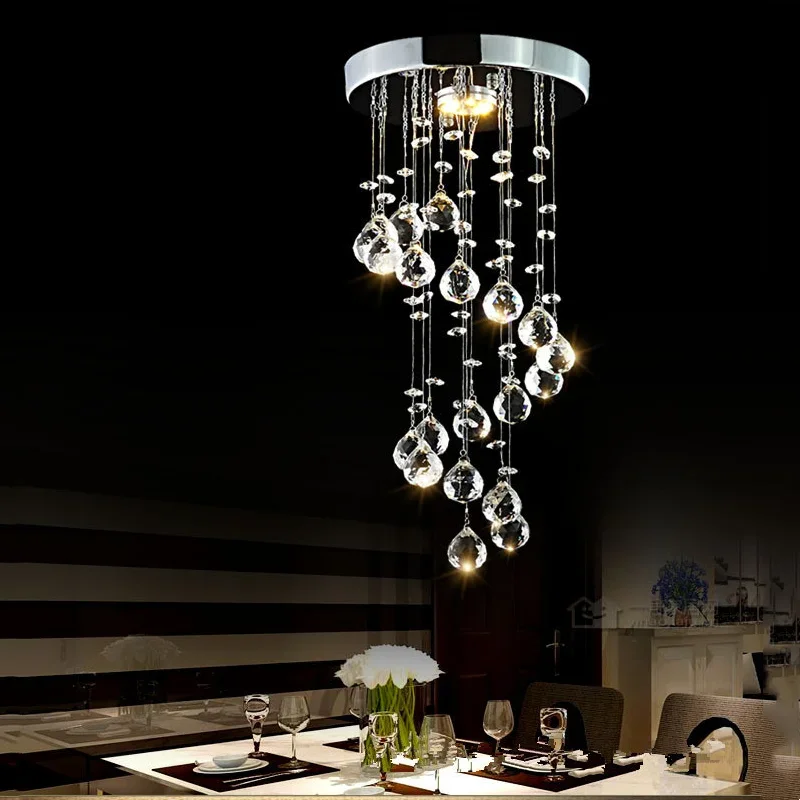 Modern Ceiling light Ring lustre LED  crystal  lights lamp Lighting Fixture  Lamp Crystal