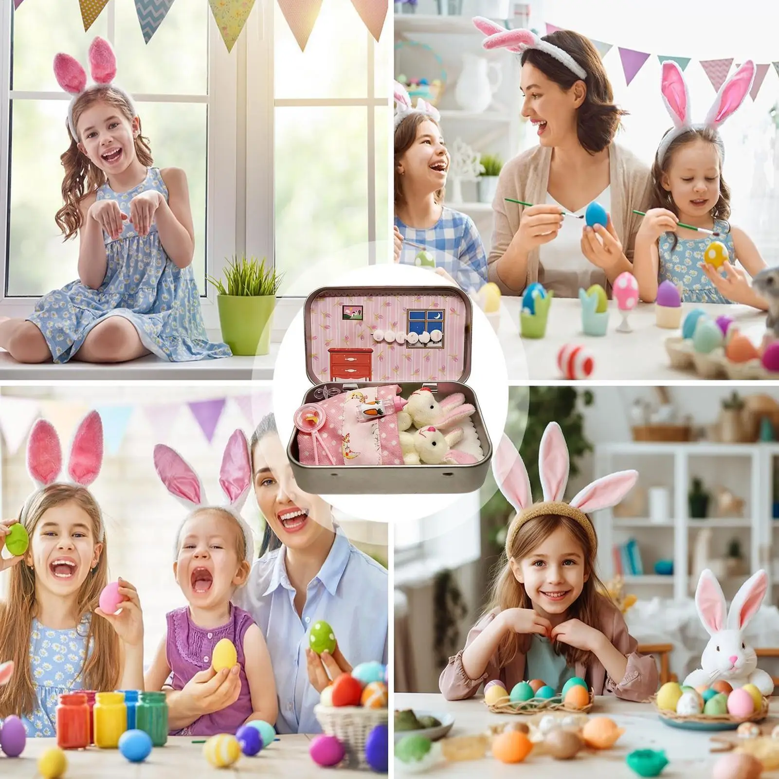 

Мягкий плюшевый кролик-брелок, милая мягкая игрушка-кукла, маленький карманный зайчик-подвеска, очаровательный подарок для девочек на день рождения