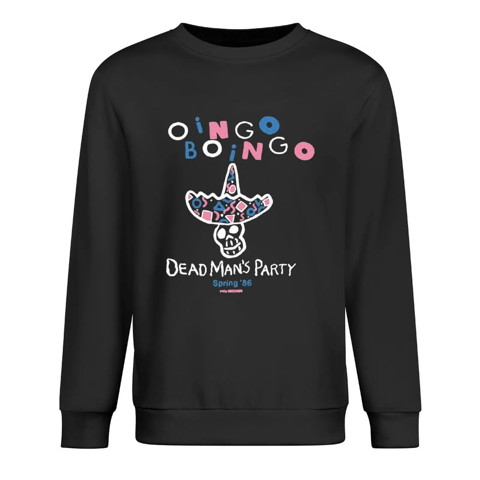 

Oingo Boingo Dead Man's Party Spring '86 Pullover korean style clothes mens clothes fashion men winter man sweatshirt