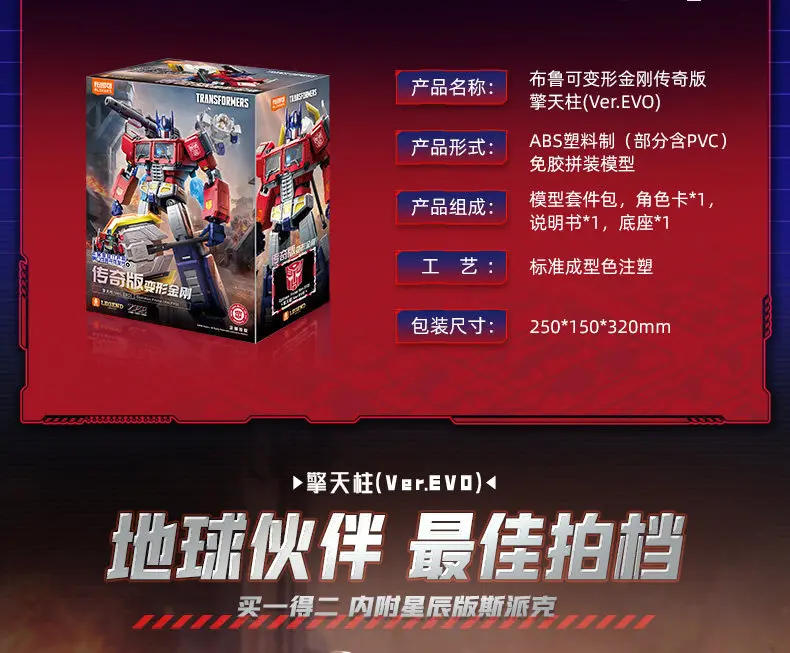 BLOKEES Transformers Legendary Edition Ver.EVO Optimus Prime Tarn Actionfigur, IDW Transformation, Sammlerstück, Modellspielzeug, Geschenk – Detail 23