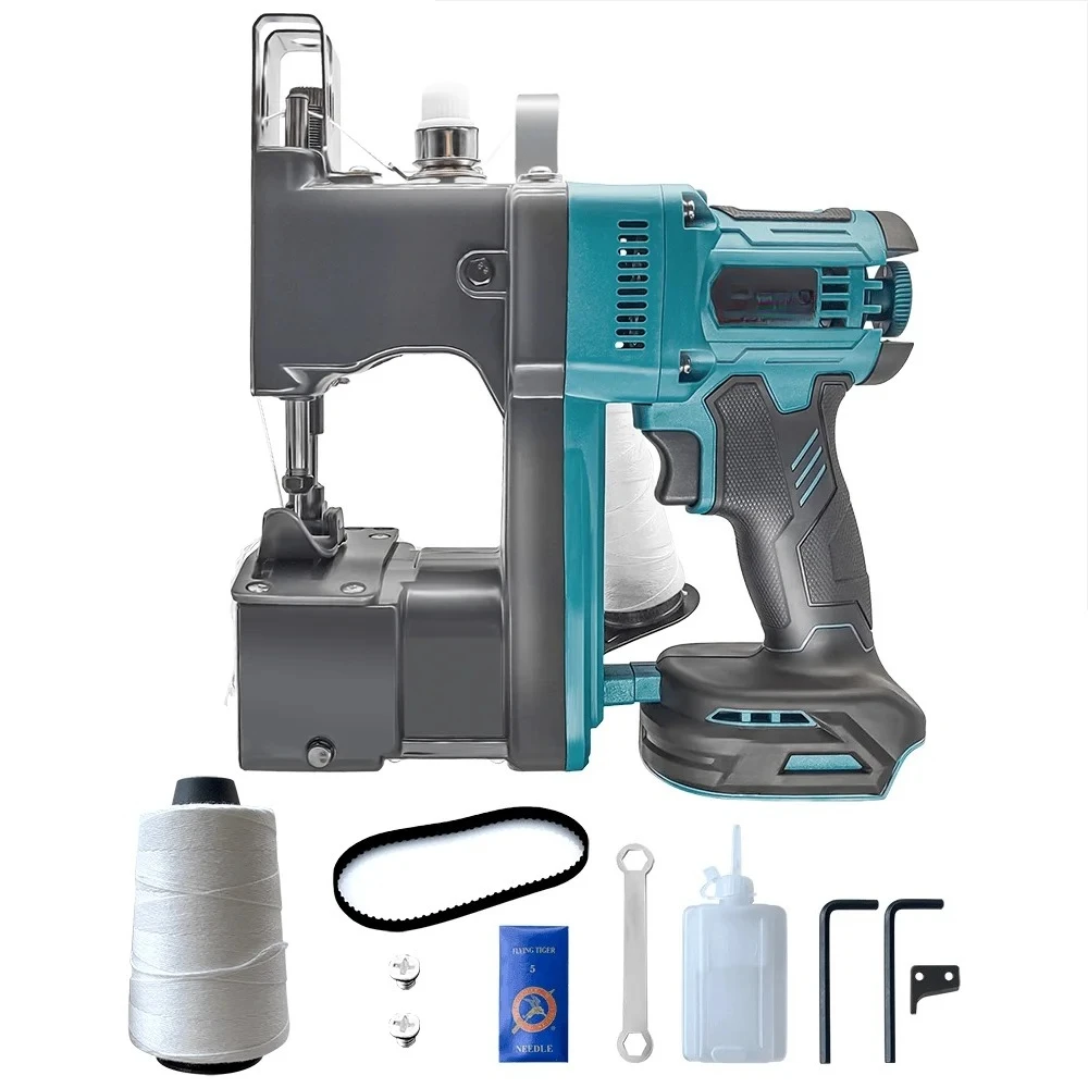High Speed Outdoor Automatic Secant Sack Packer Tool For Makita 18V Battery（No Battery）Cordless Brushless Bag Sewing Machine