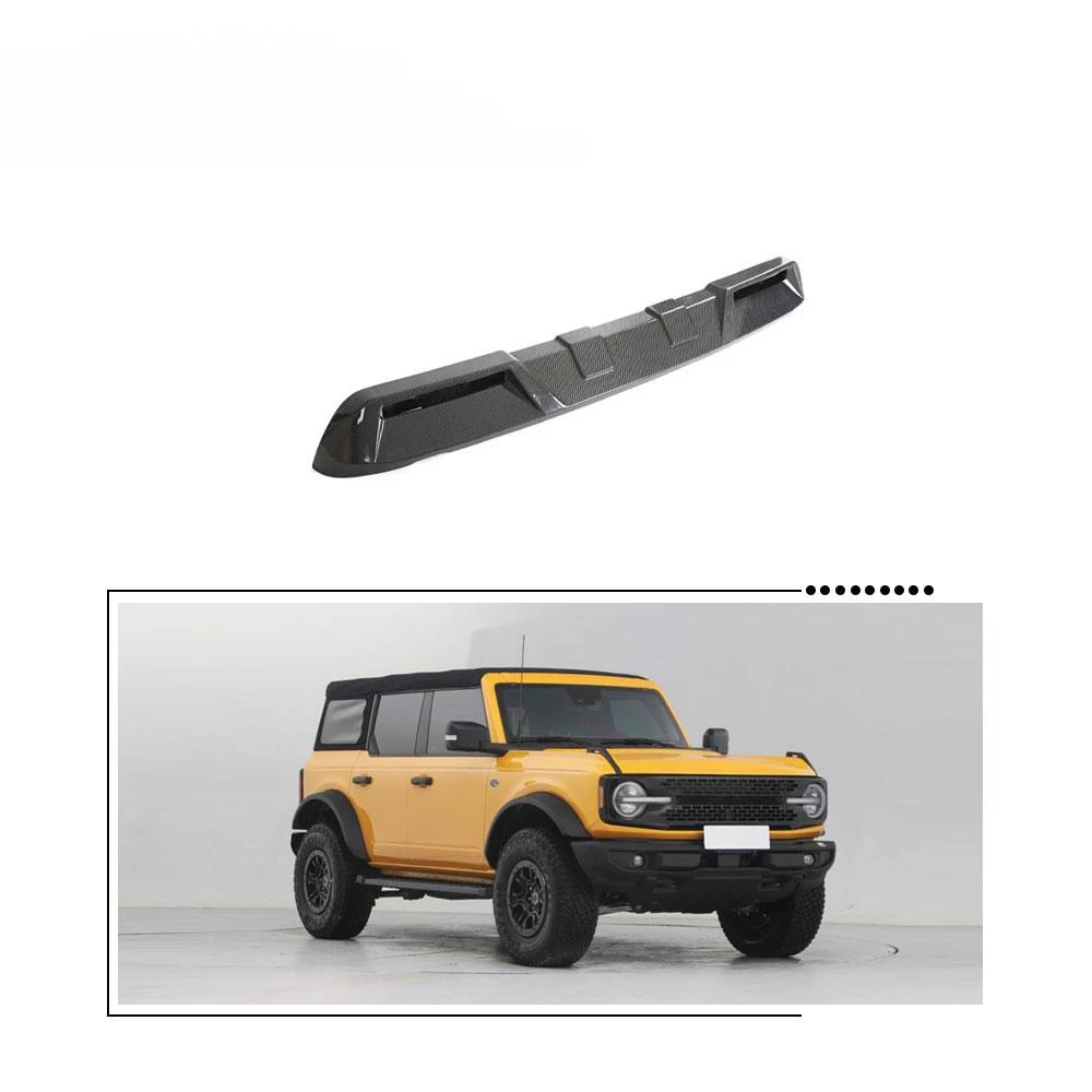 

JCSPORTLINE Carbon Fiber Front Roof Spoiler for Ford BRONCO 2021 up