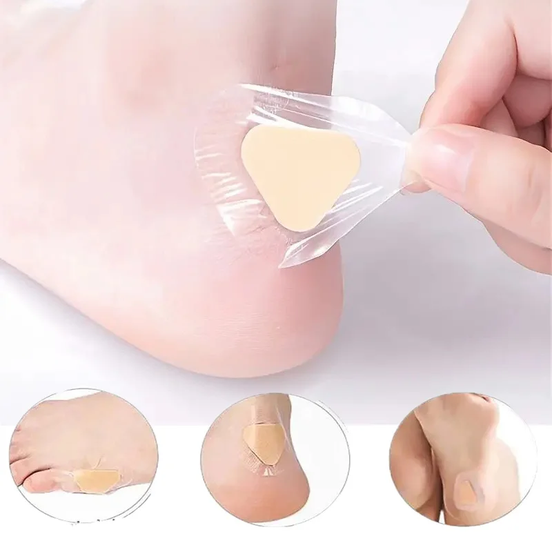 10/20/30pcs Blister Pads Adhesive Patch Stickers Gel Heel Protector Foot Care Heel Liner HGDr01