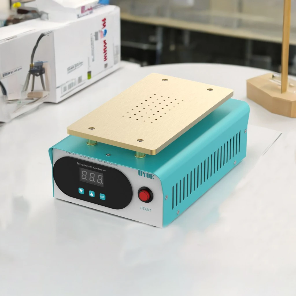 UYUE 948S+ LCD Touch Screen Separator Machine Built-in Pump Vacuum Kit Hot Plate for iPhone Samsung 7 Inches Repair Tools